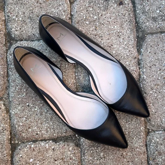 Marc Fisher LTD flats ML Sunny short heel pointed toe dressy casual size 11 - Picture 3 of 14